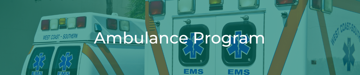 Ambulance Program header