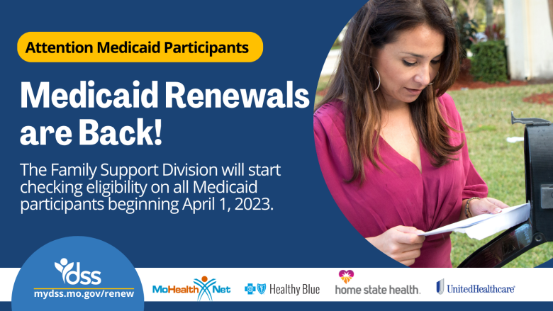 Mediciad renewals are back